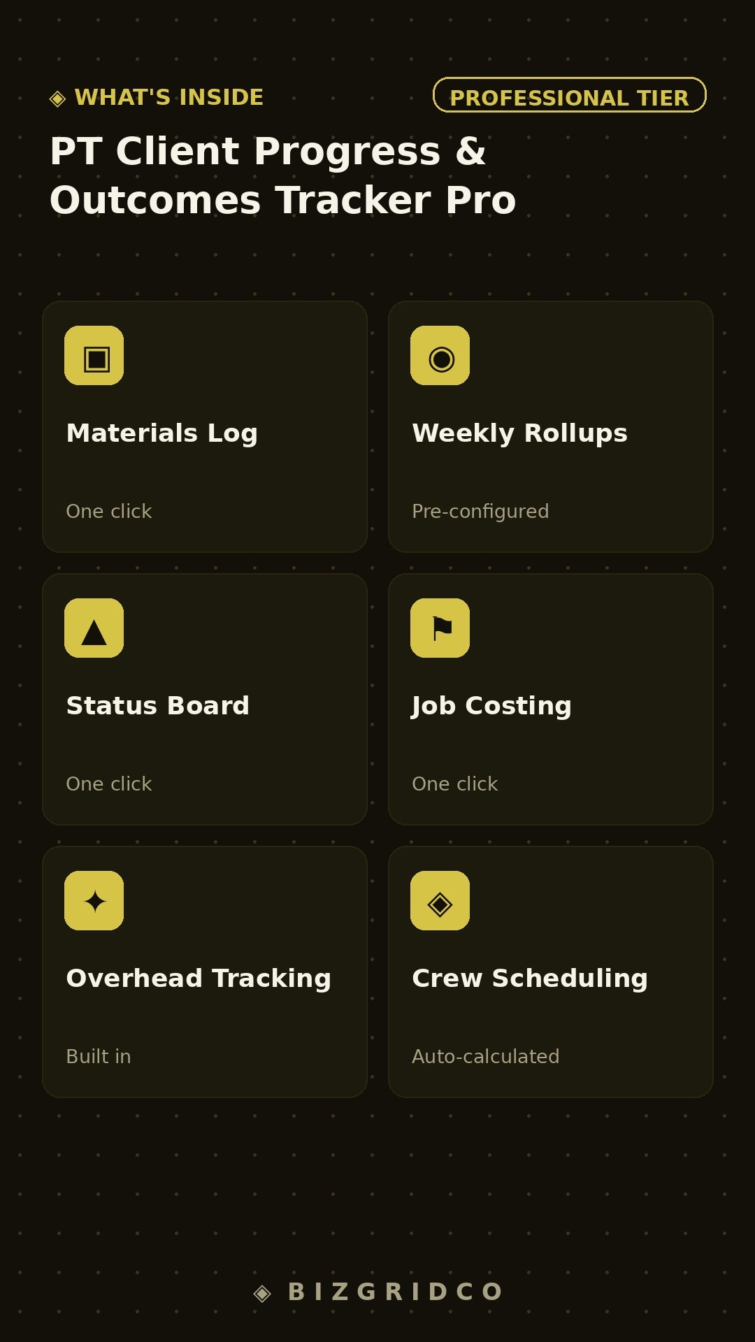 PT Client Progress & Outcomes Tracker Pro | Physical Therapy Excel Tracker | Patient KPI Dashboard