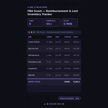 Amazon FBA Reimbursement Tracker | Recover Lost and Damaged Inventory Claims with This Excel Spreadsheet - BizGridCo.