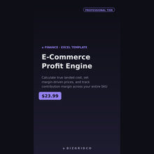 E-Commerce Profit Tracker for Amazon, Shopify and Wholesale | True Landed Cost and Margin Calculator for Multi-Channel Sellers - BizGridCo.